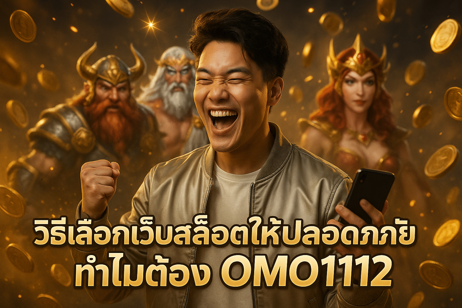 วิธีเลือกเว็บสล็อตให้ปลอดภัย ทำไมต้อง OMO1112
