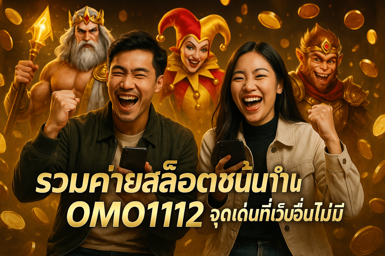 รวมค่ายสล็อตชั้นนำใน OMO1112 จุดเด่นที่เว็บอื่นไม่มี