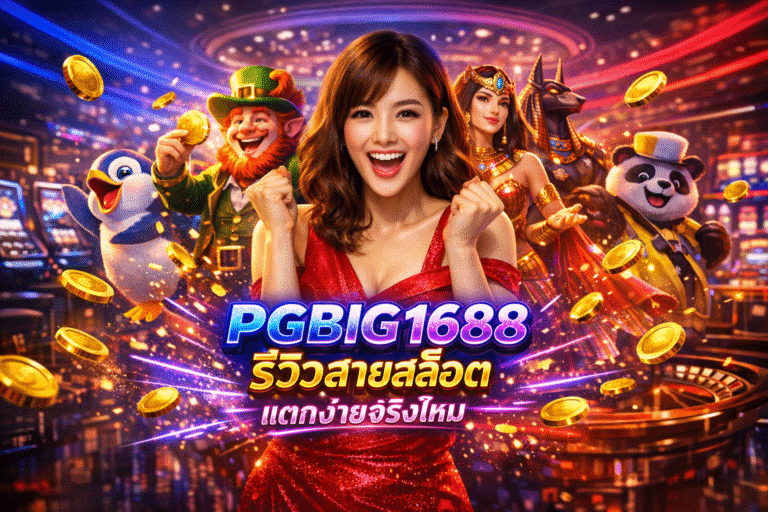 PGBIG1688 รีวิวสายสล็อต แตกง่ายจริงไหม